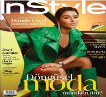 She appeared on the cover of Turkish InStyle magazine in its November 2021 issue.